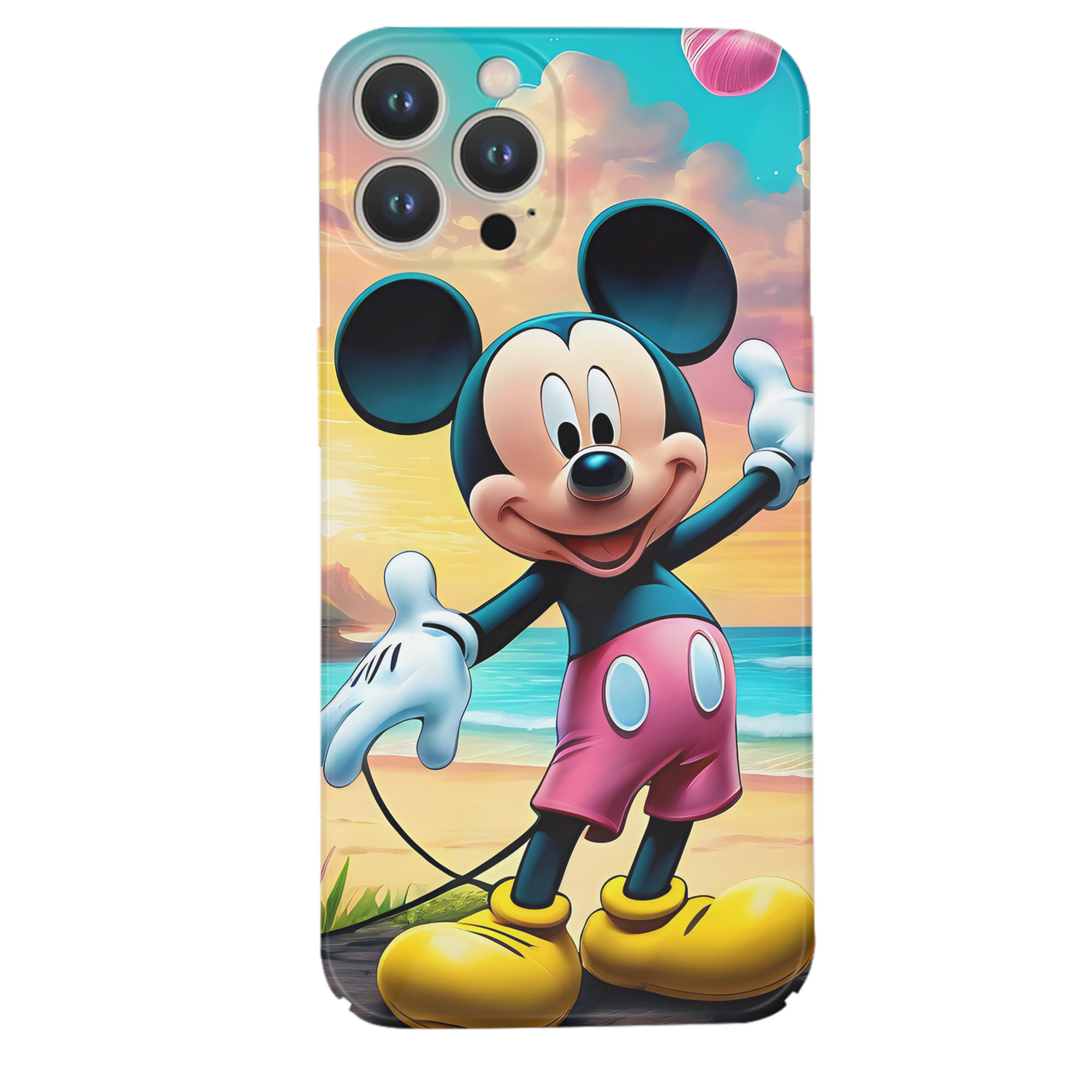 （画像用） ミッキーマウス Mickey Mouse 【iPhone 14シリーズ対応】ハードケース